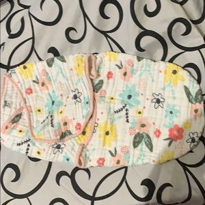 Floral swaddle
